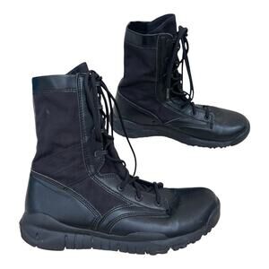 Black Leather Nike SFB Special Field Tactical Military Boots Men’s 8